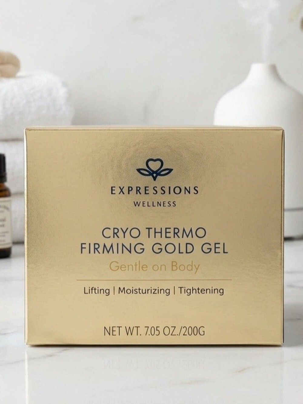 Expressions Cryo Thermo Firming Gel — Gold
